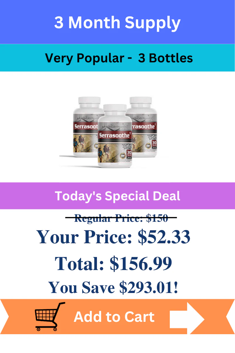 Serrasoothe 3 bottle  image