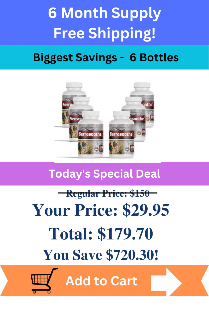 Serrasoothe 6bottle image